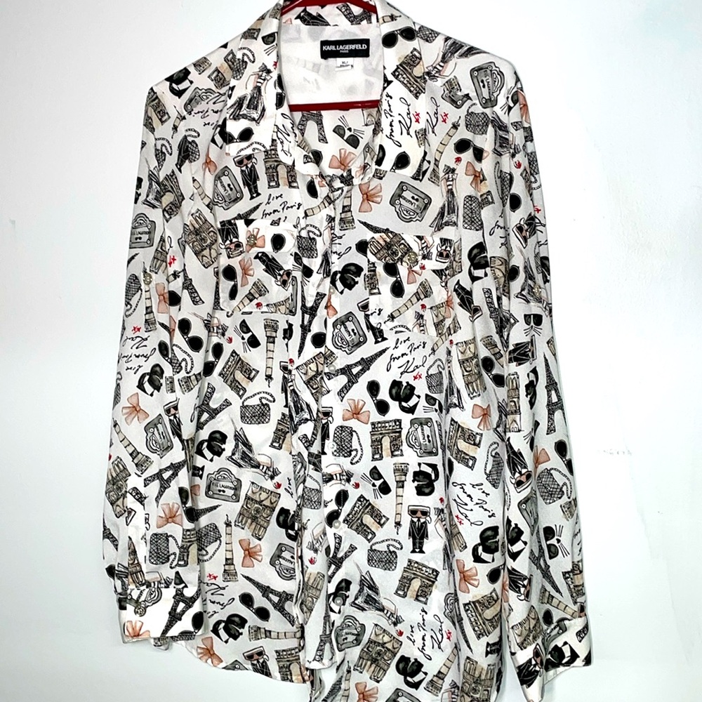 Beautiful Karl Lagerfeld Paris blouse